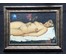Щемелёв Л.Д "Обнажённая", 1985г. Холст, масло. Размер с рамой 52,5х70 см. № 4012 (артикул №4012) - фото №1