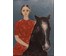 Лисовский А.С "Чёрный конь", 2026 г Холст, акрил. Размер 40х30 см. № 4060 (артикул №4060) - фото №1