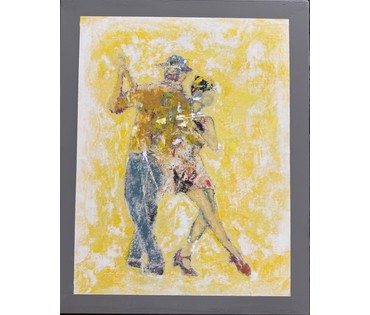 Лисовский А.С "Солнечное танго", холст, акрил. Размер 50х40 см. № 4062 (артикул №4062) - фото №1