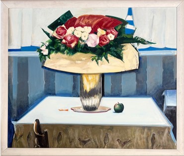Щемелёв Л.Д "Витебский презент", 2010 г. Холст, масло. Размер с родной рамой 130х112 см. № 4064 (артикул №4064) - фото №3