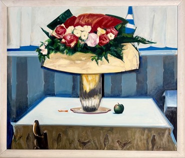 Щемелёв Л.Д "Витебский презент", 2010 г. Холст, масло. Размер с родной рамой 130х112 см. № 4064 (артикул №4064) - фото №4