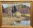 Козловский А.С "Весна". Картон, масло. Размер с рамой 46,5х56 см. № 4085 (артикул №4085) - фото №1