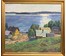 Козловский А.С "Край голубых озёр", 1980 г. ДВП, масло. Размер с рамой 74х66,5 см. № 4089 (артикул №4089) - фото №1