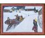 Щемелёв Л.Д "Снежаньскае вяселле", 1989 г. Холст, масло. Размер с родной рамой 101х72 см. № 4090 (артикул №4090) - фото №5