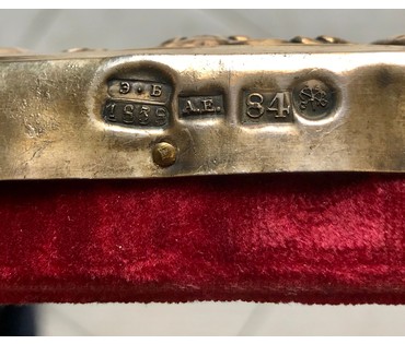 Икона "Одигитрия". Россия, 1859 г. 84 НЕТ В НАЛИЧИИ (артикул №147) - фото №2