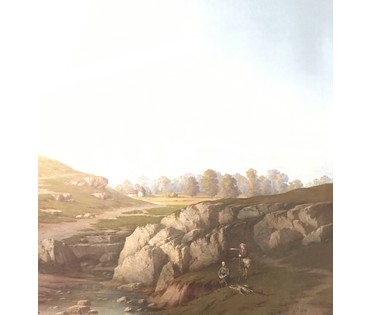 Картина "Охотники на привале". (артикул №287) - фото №6