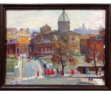 Картина "Рим". А.С. Козловский 1962г. №350 нет в наличии