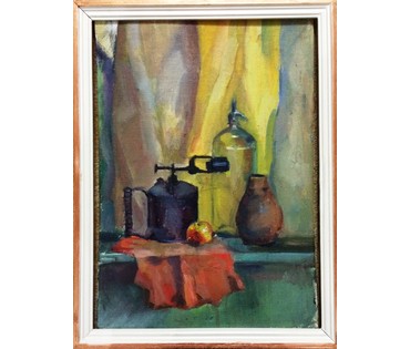 Картина "Натюрморт с паяльной лампой". №360