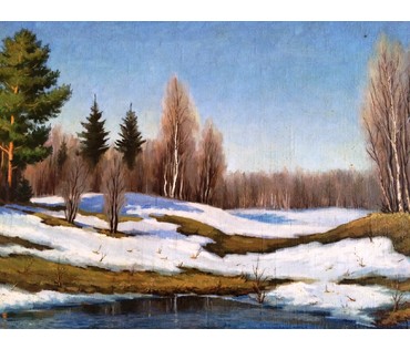 Майоров Б. "Весна", 1955 год (артикул №394) - фото №2
