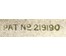 Портсигар с гравировкой в виде геометрического узора Англия,1-я половина 20 века (артикул №44) - фото №5